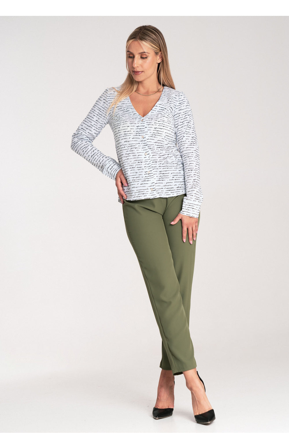Camisa de manga larga modelo 201465 Figl