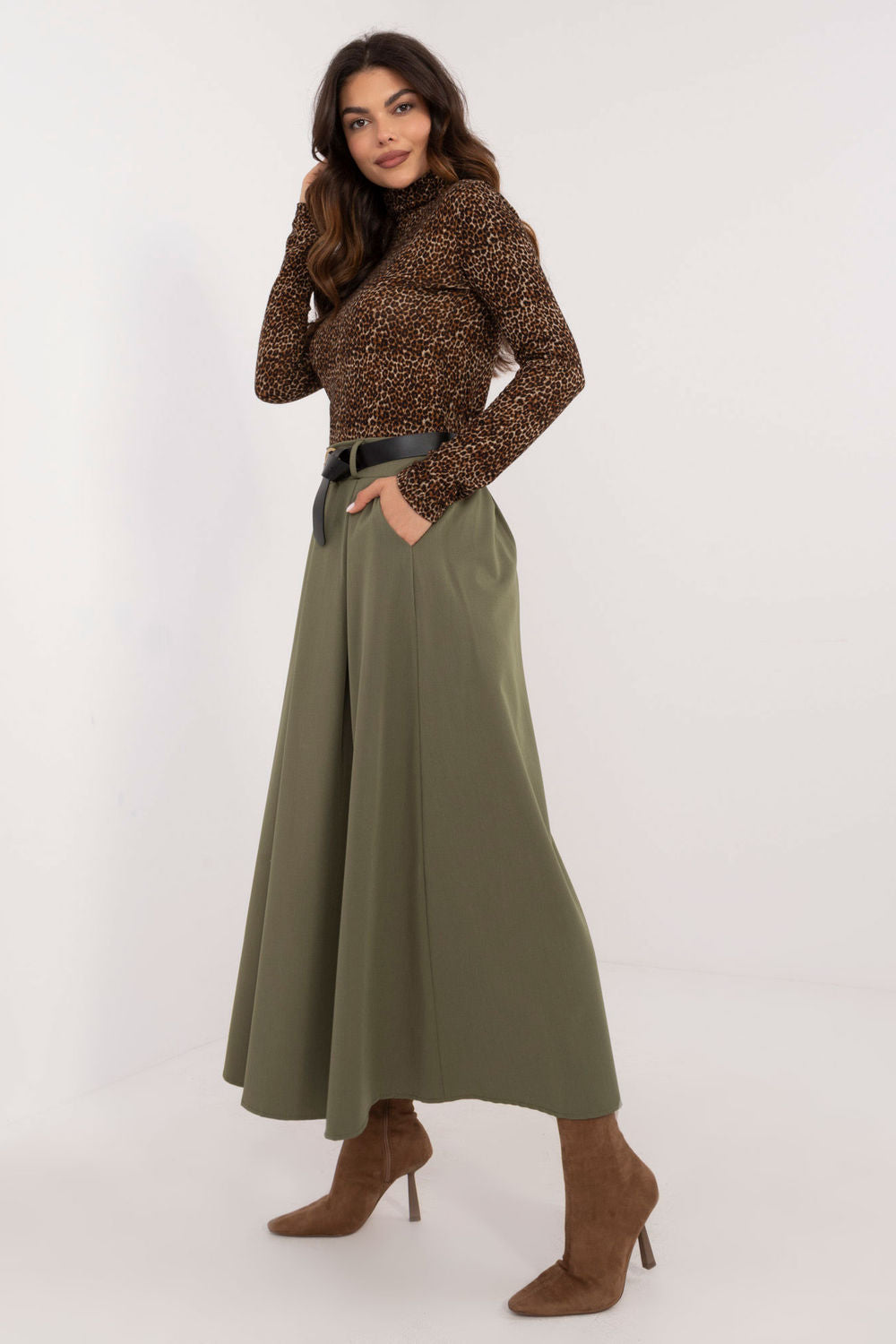 Falda larga modelo 201610 Italy Moda