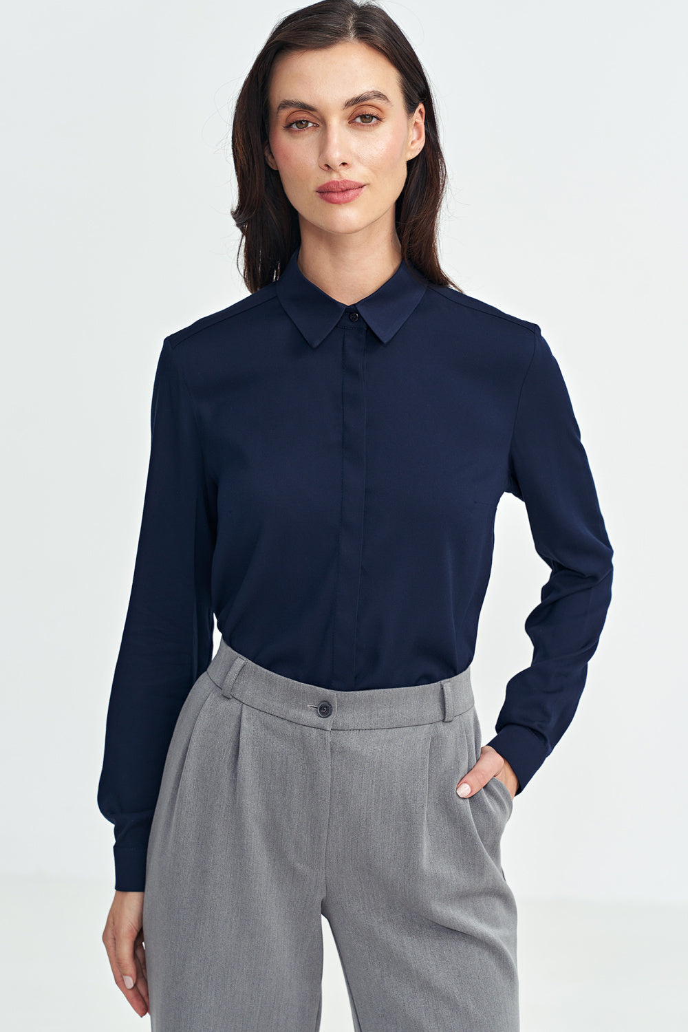 Camisa de manga larga modelo 202461 Nife