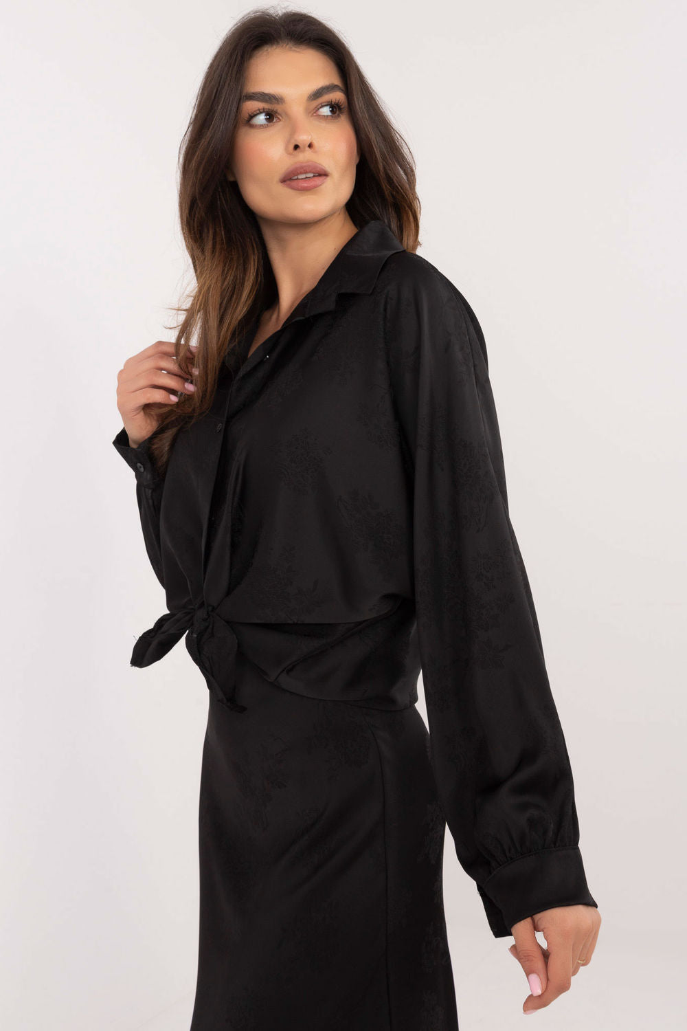 Camisa de manga larga modelo 202534 Italy Moda