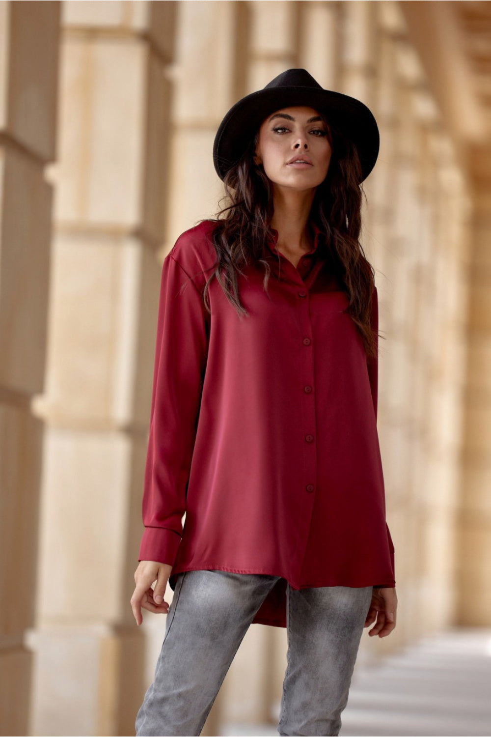 Camisa de manga larga modelo 203283 Roco Fashion