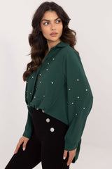 Camisa manga larga modelo 203326 Italy Moda