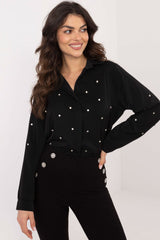 Camisa de manga larga modelo 203328 Italy Moda