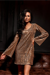 Vestido corto modelo 203369 Roco Fashion