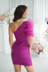 Vestido corto modelo 203648 Bicotono