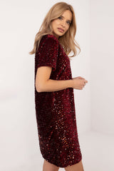 Vestido corto modelo 203737 Italy Moda