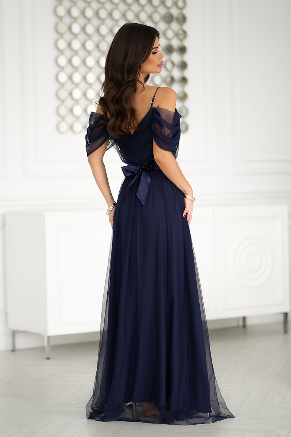 Vestido largo modelo 203757 Bicotono