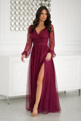 Vestido largo modelo 203762 Bicotono