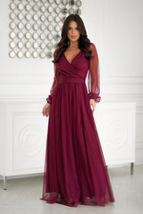 Vestido largo modelo 203762 Bicotono