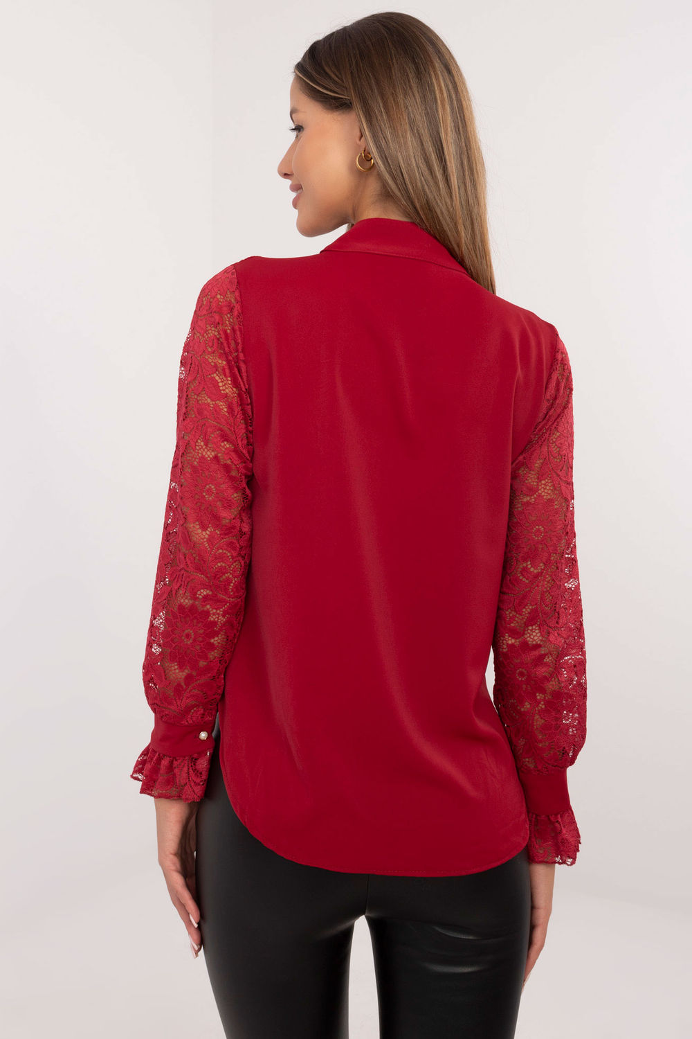 Camisa manga larga modelo 203771 Italy Moda