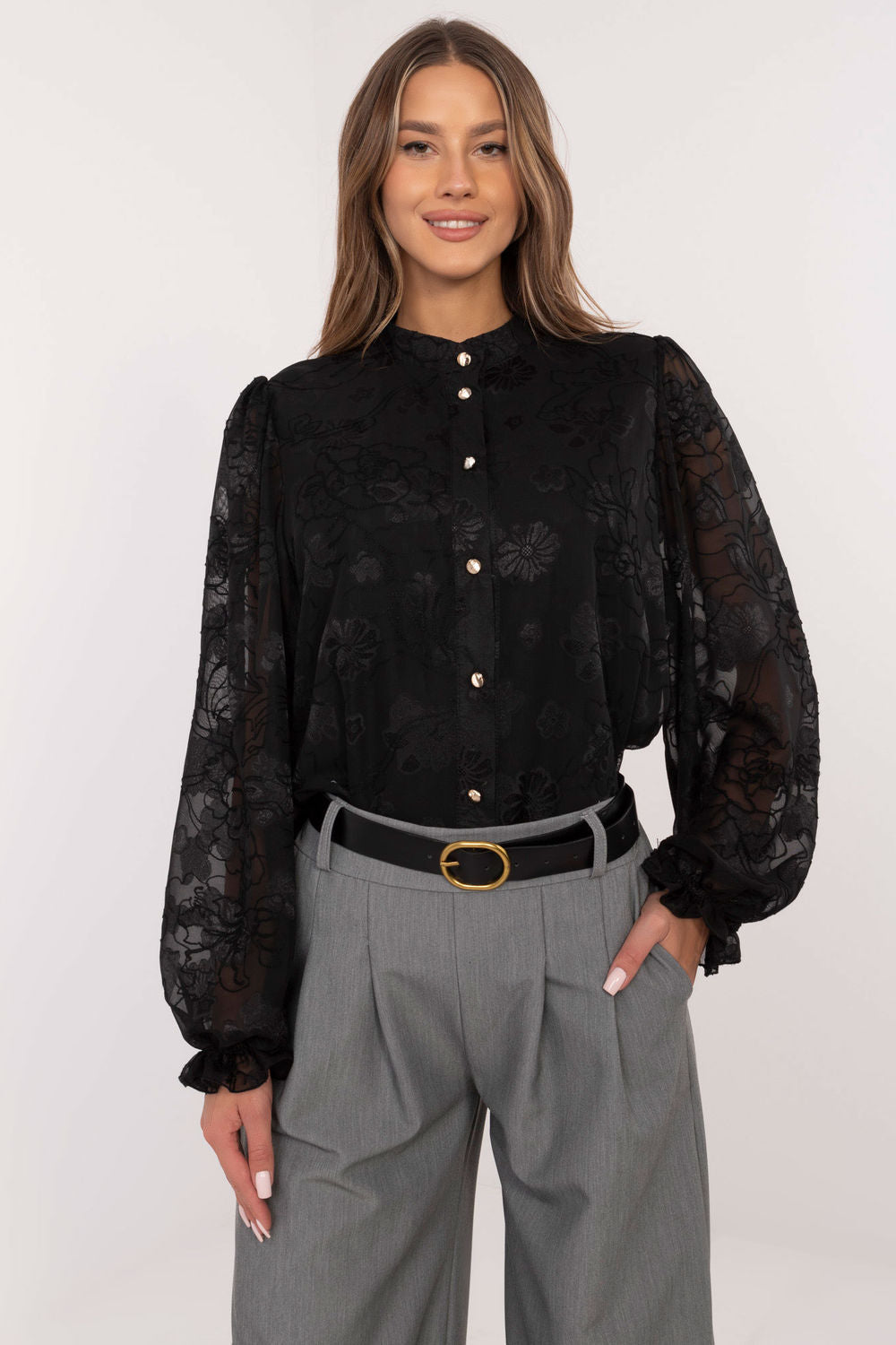 Camisa de manga larga modelo 203861 Lakerta