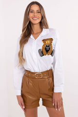 Camisa manga larga modelo 203936 Italy Moda