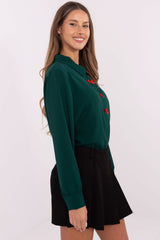 Camisa de manga larga modelo 203946 Italy Moda