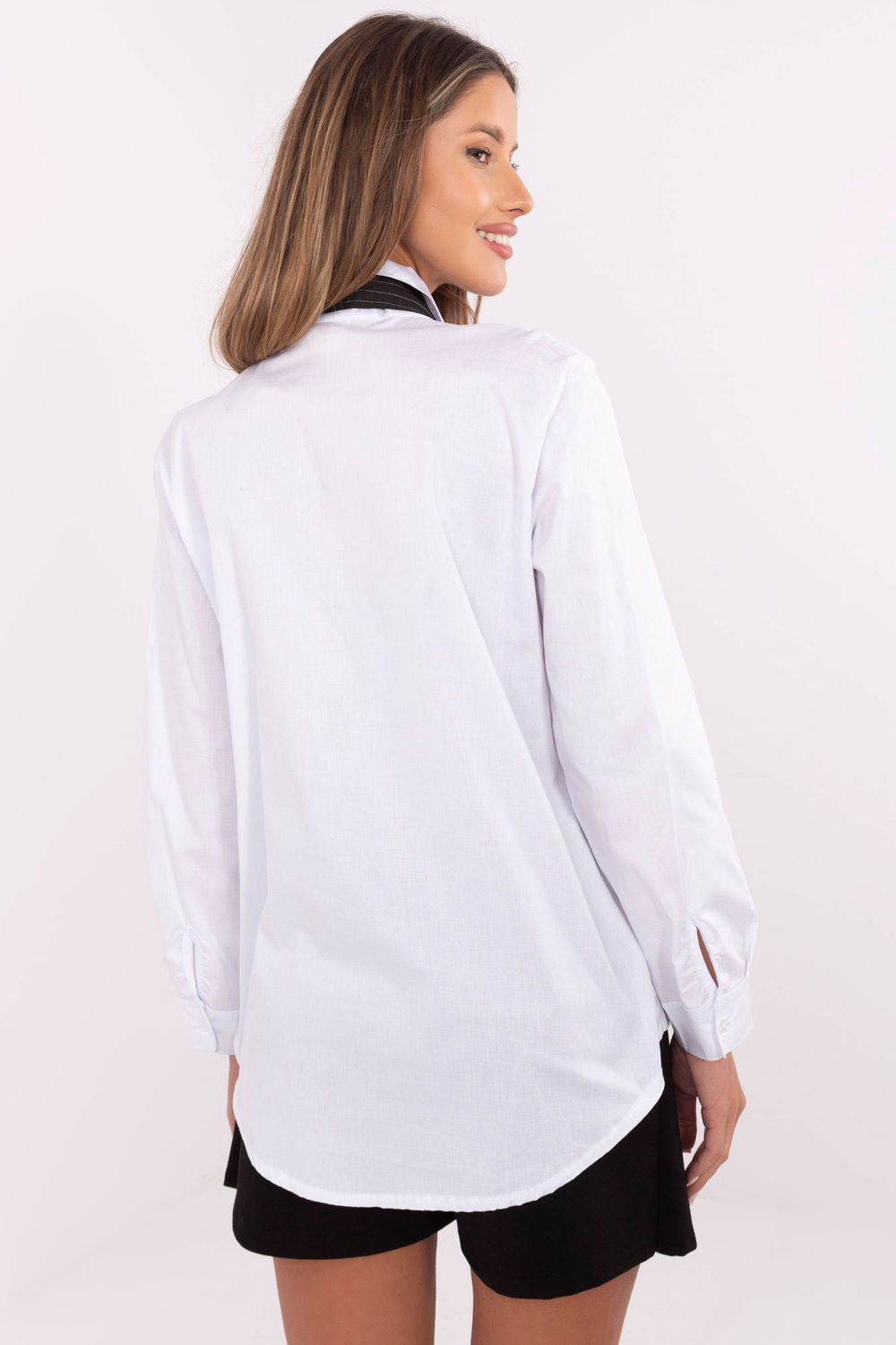 Camisa de manga larga modelo 203948 Italy Moda