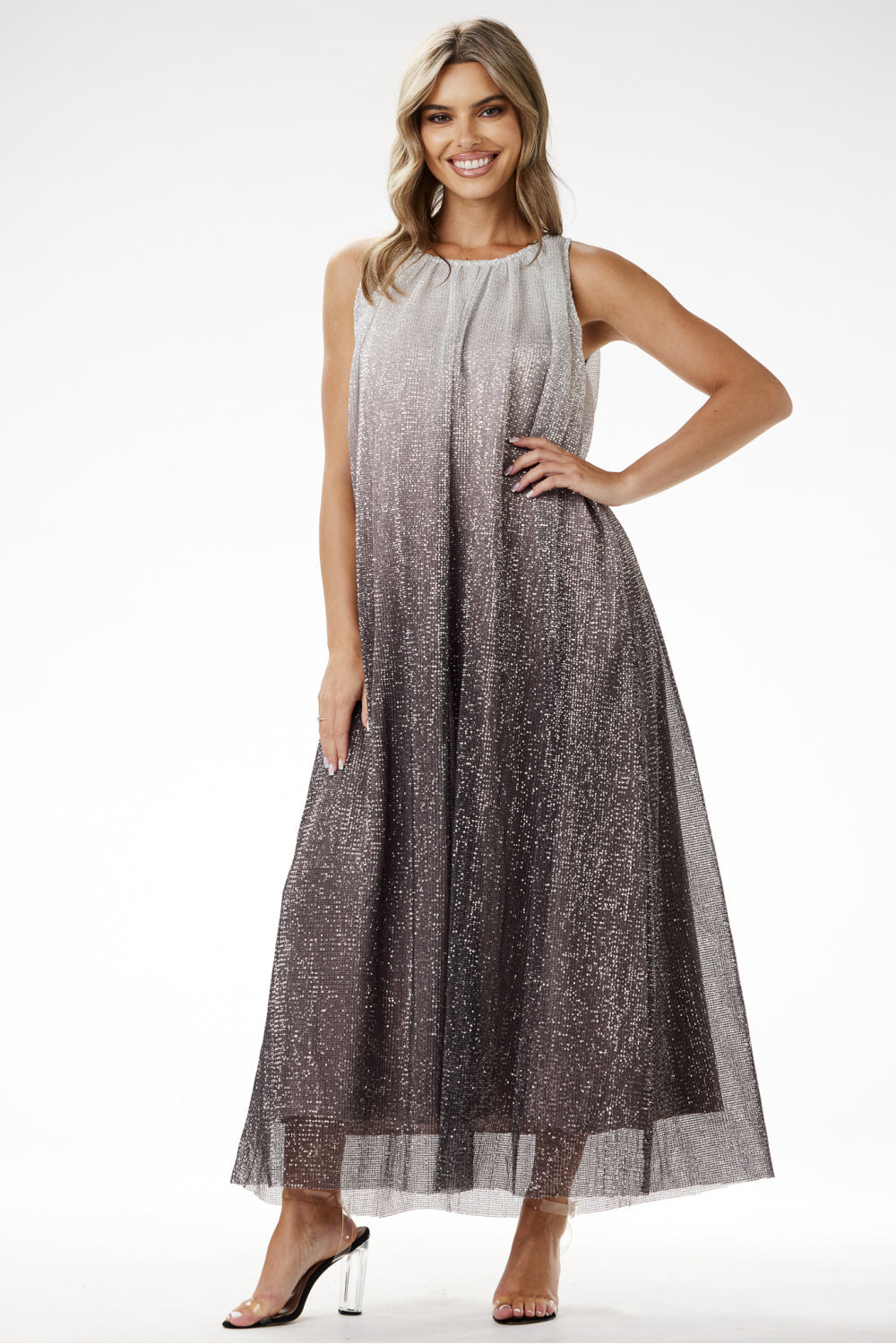 Vestido largo modelo 204239 awama