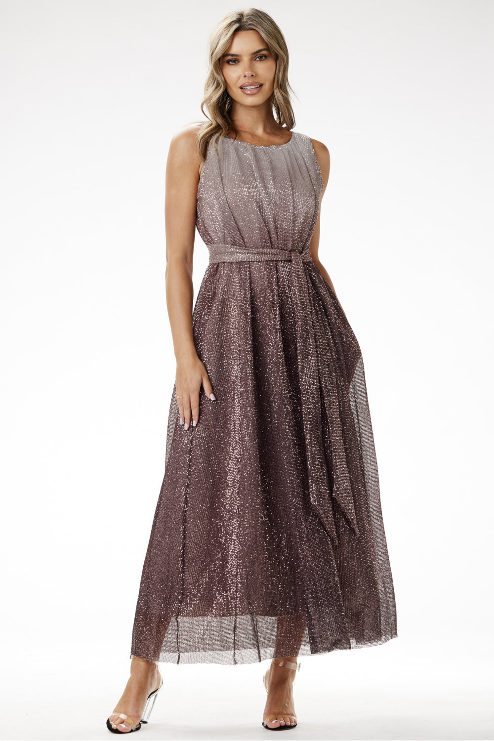 Vestido largo modelo 204240 awama