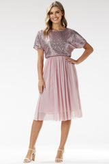 Vestido de noche modelo 204287 awama