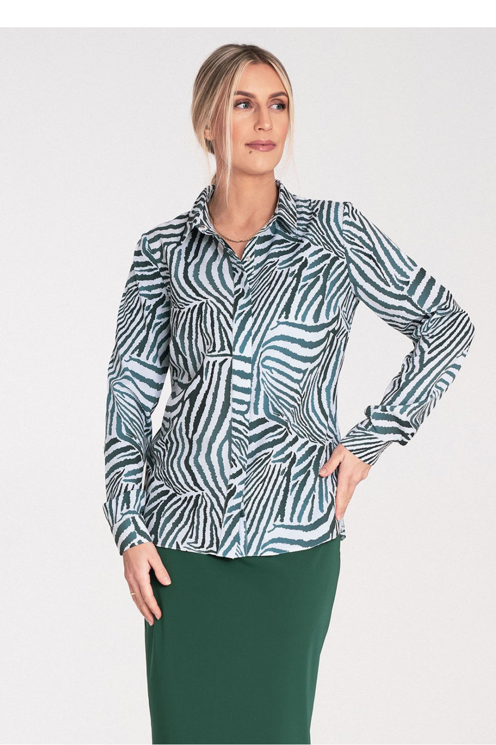 Camisa de manga larga modelo 204302 Figl
