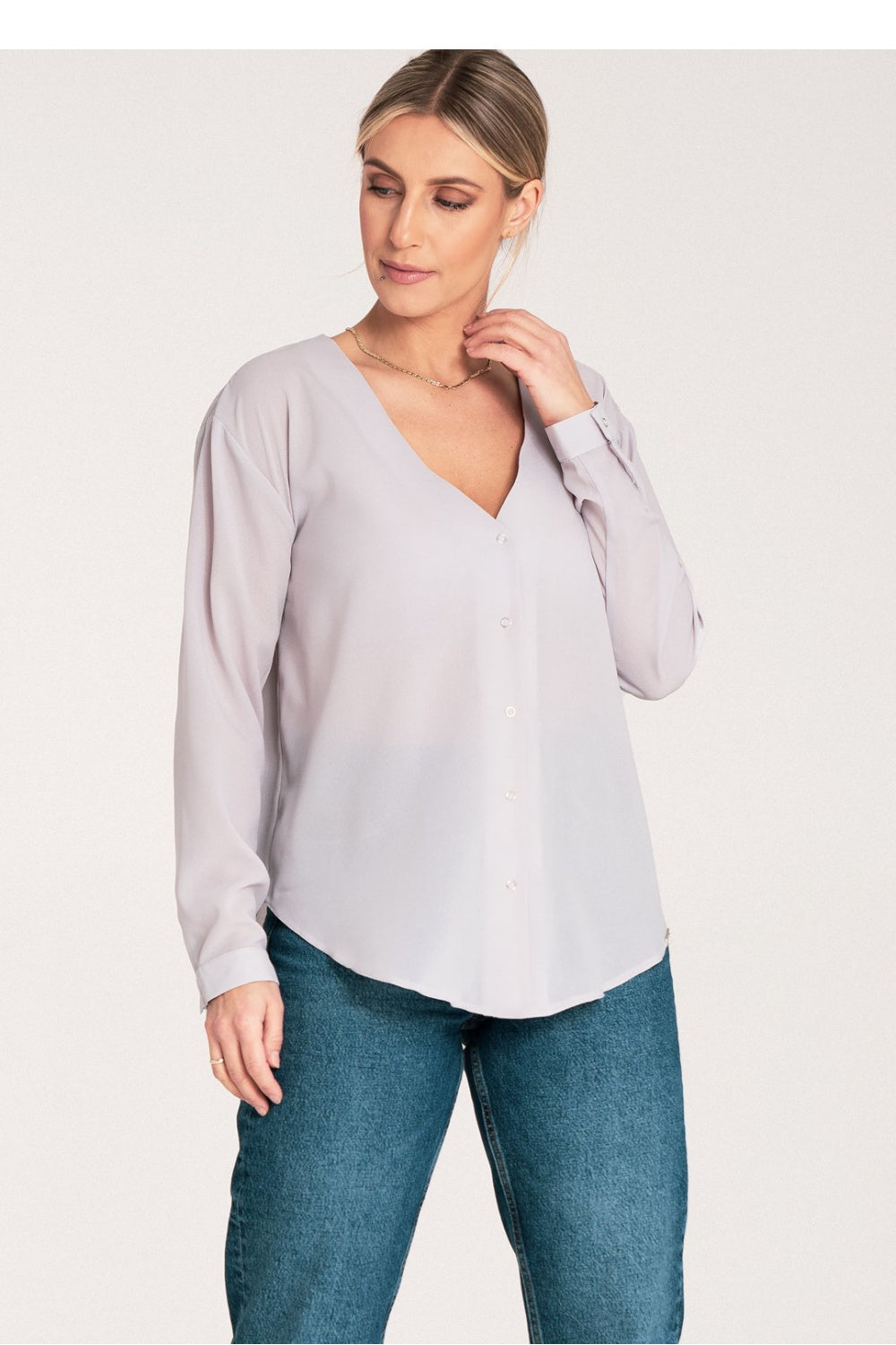 Camisa de manga larga modelo 204325 Figl