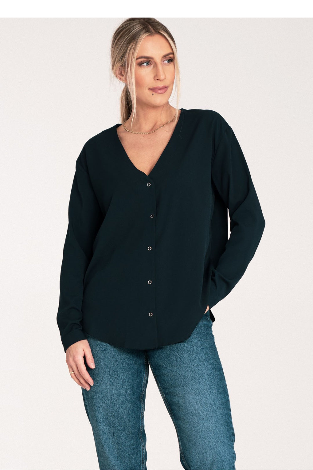 Camisa de manga larga modelo 204327 Figl