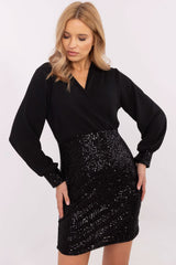 Vestido corto modelo 204354 Italy Moda