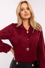 Camisa de manga larga modelo 204380 Italy Moda