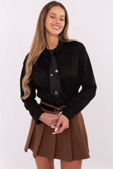 Camisa de manga larga modelo 204397 Italy Moda