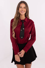 Camisa de manga larga modelo 204398 Italy Moda