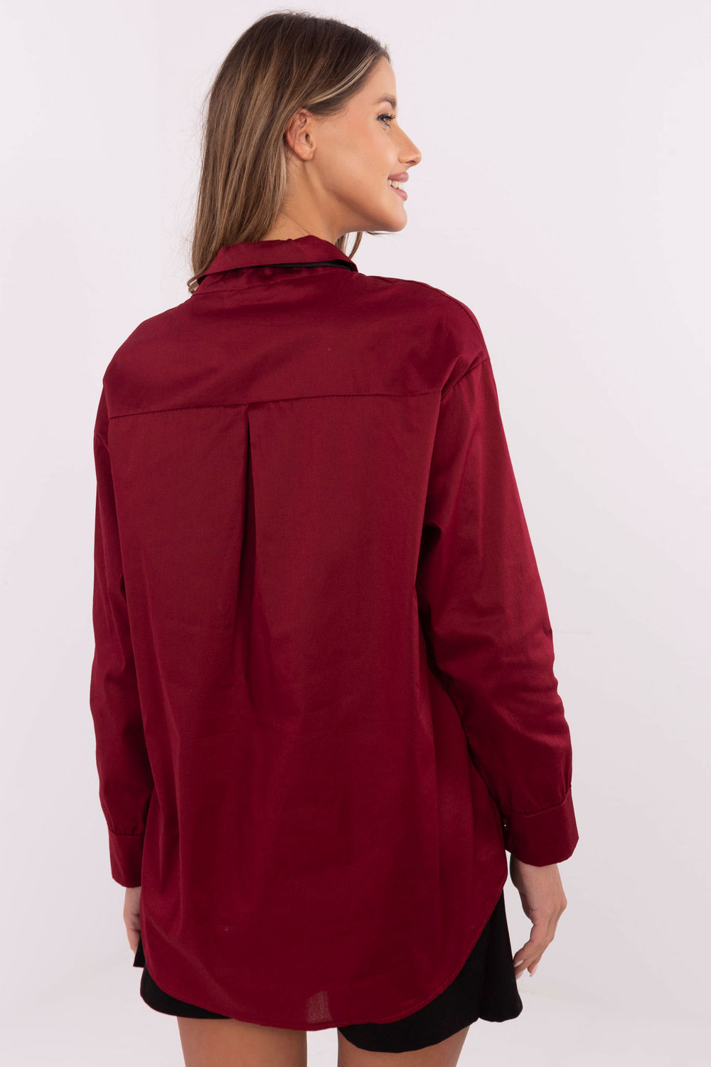 Camisa de manga larga modelo 204399 Italy Moda