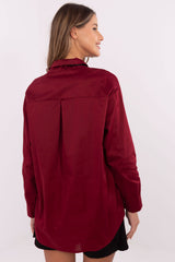 Camisa de manga larga modelo 204399 Italy Moda