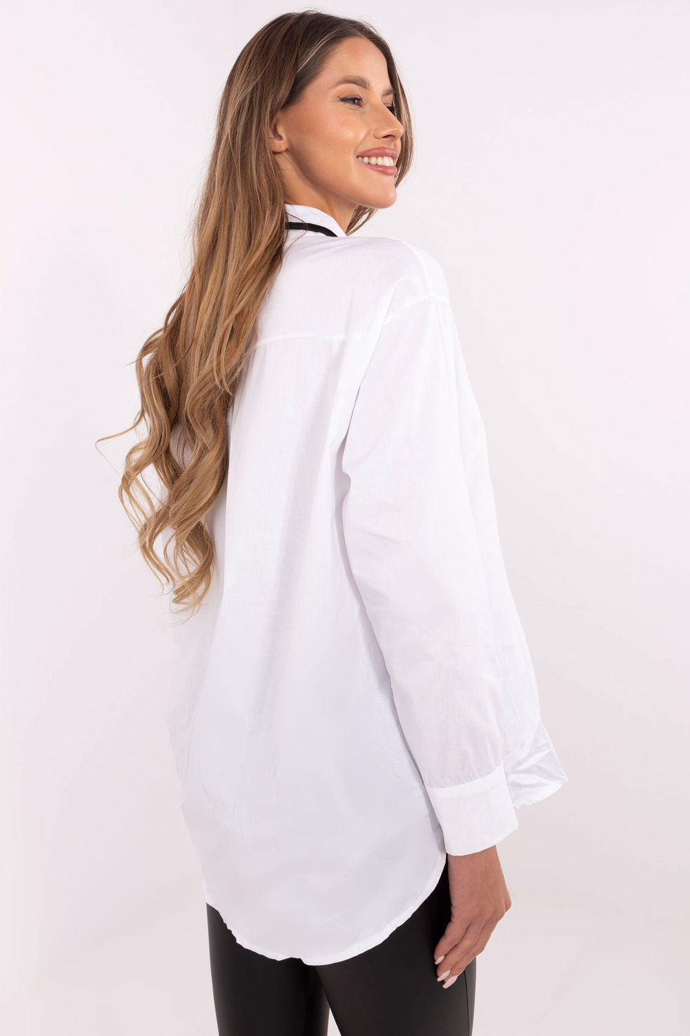 Camisa de manga larga modelo 204400 Italy Moda