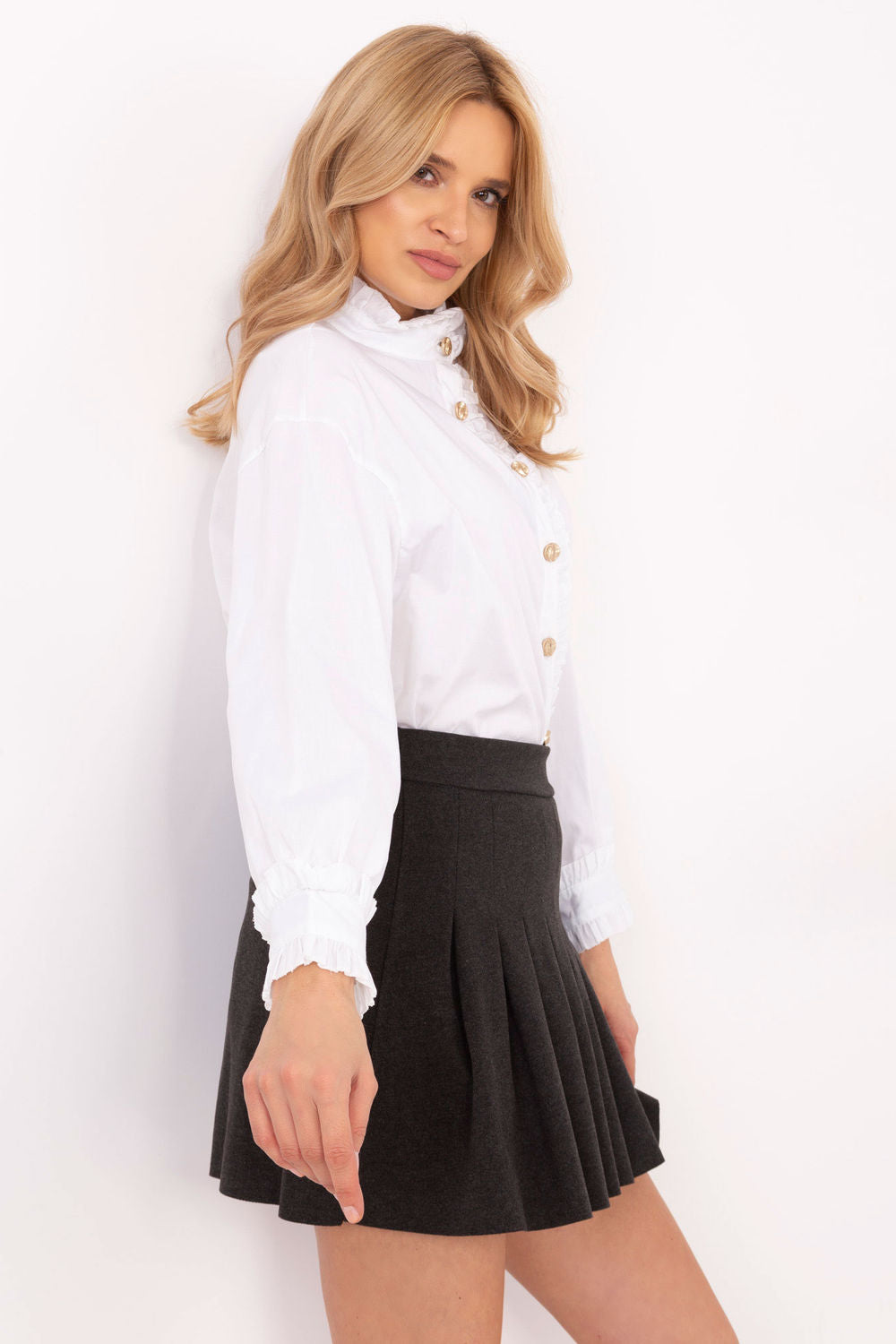 Camisa manga larga modelo 204967 Italy Moda