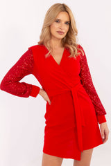 Vestido corto modelo 204981 Italy Moda