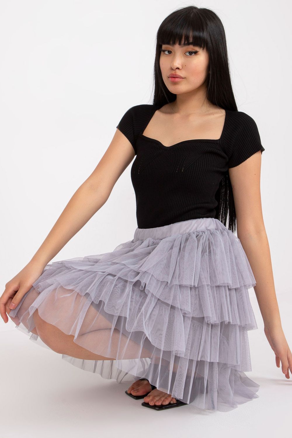 Falda corta modelo 206148 Och Bella