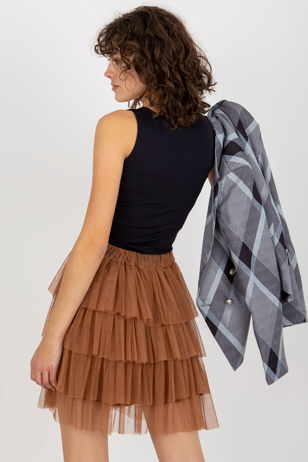 Falda corta modelo 206150 Och Bella