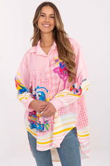 Camisa manga larga modelo 206734 Italy Moda