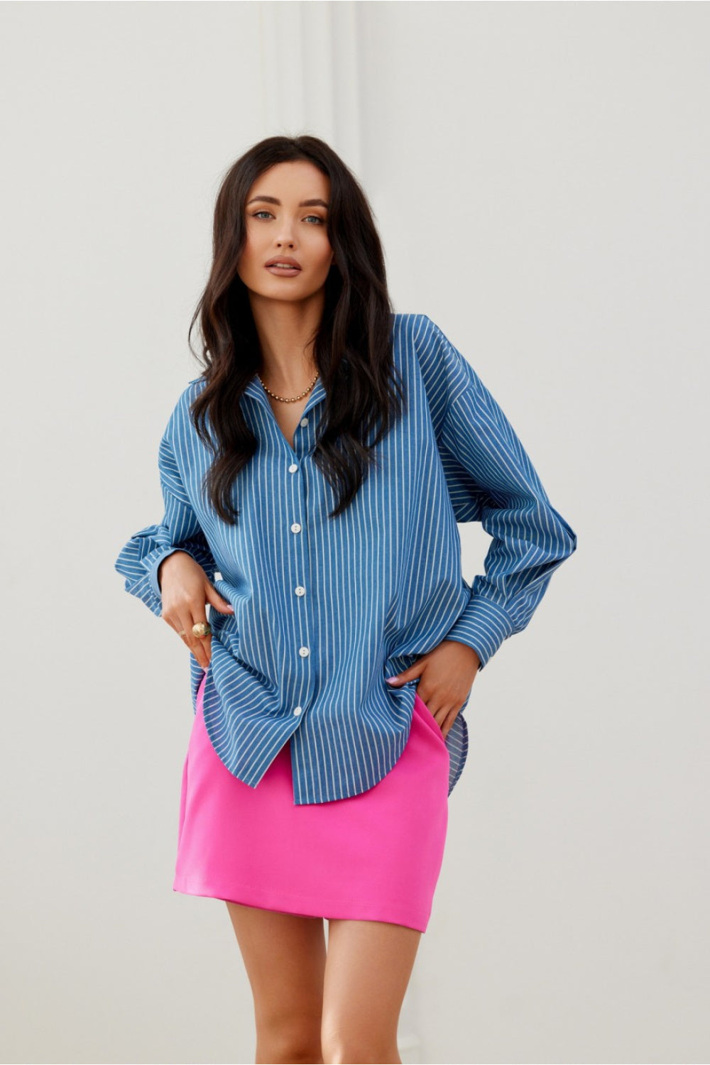 Camisa de manga larga modelo 206997 Roco Fashion