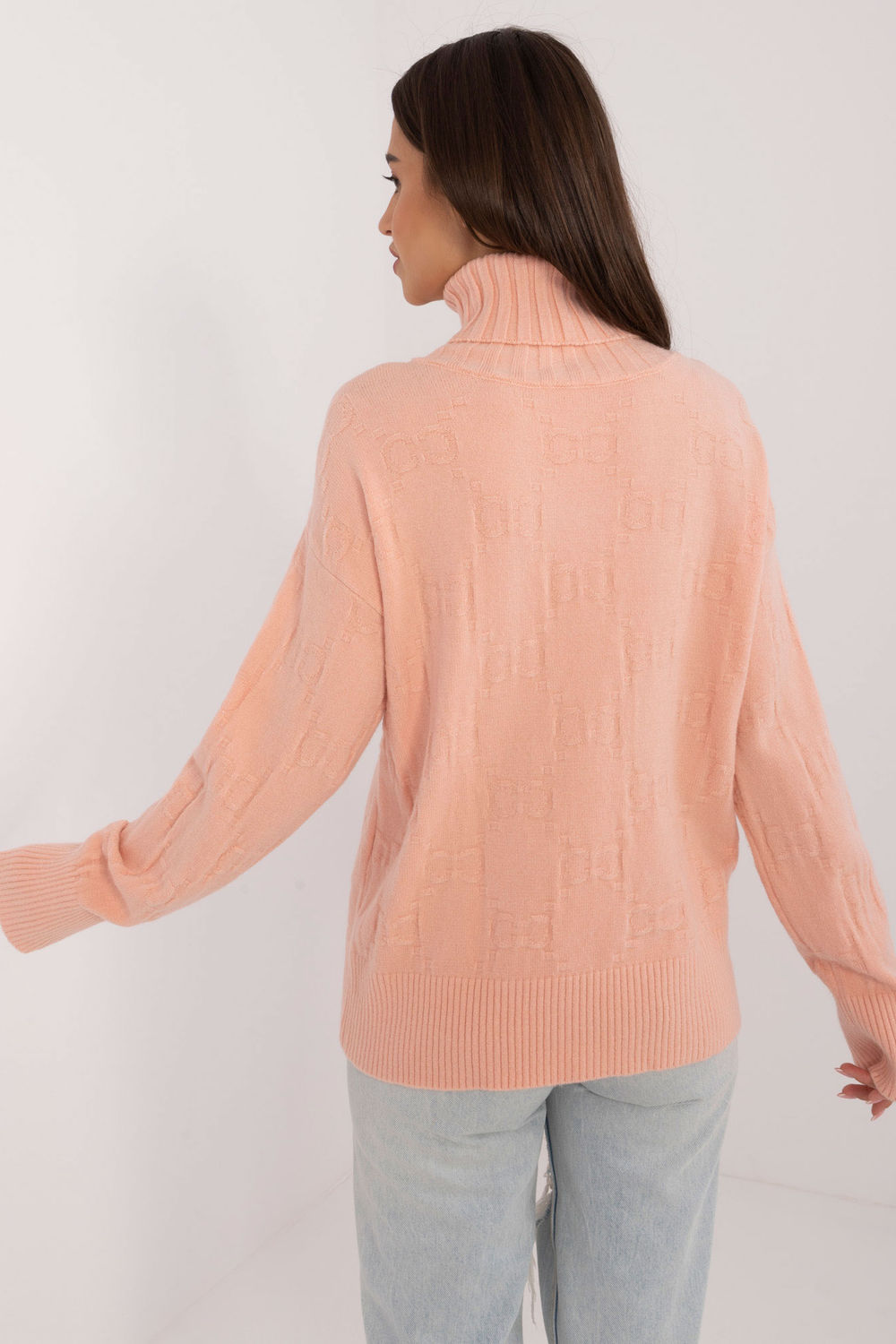 Jersey de cuello alto modelo 208280 AT
