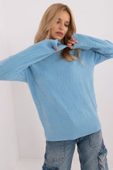 Jersey de cuello alto modelo 208282 AT