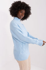 Jersey de cuello alto modelo 208310 AT