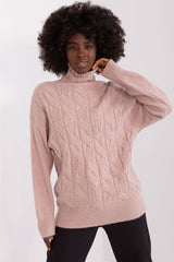 Jersey de cuello alto modelo 208311 AT