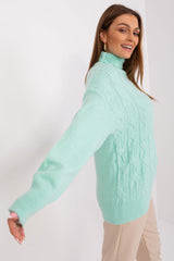 Jersey de cuello alto modelo 208314 AT