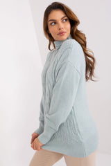Jersey de cuello alto modelo 208315 AT