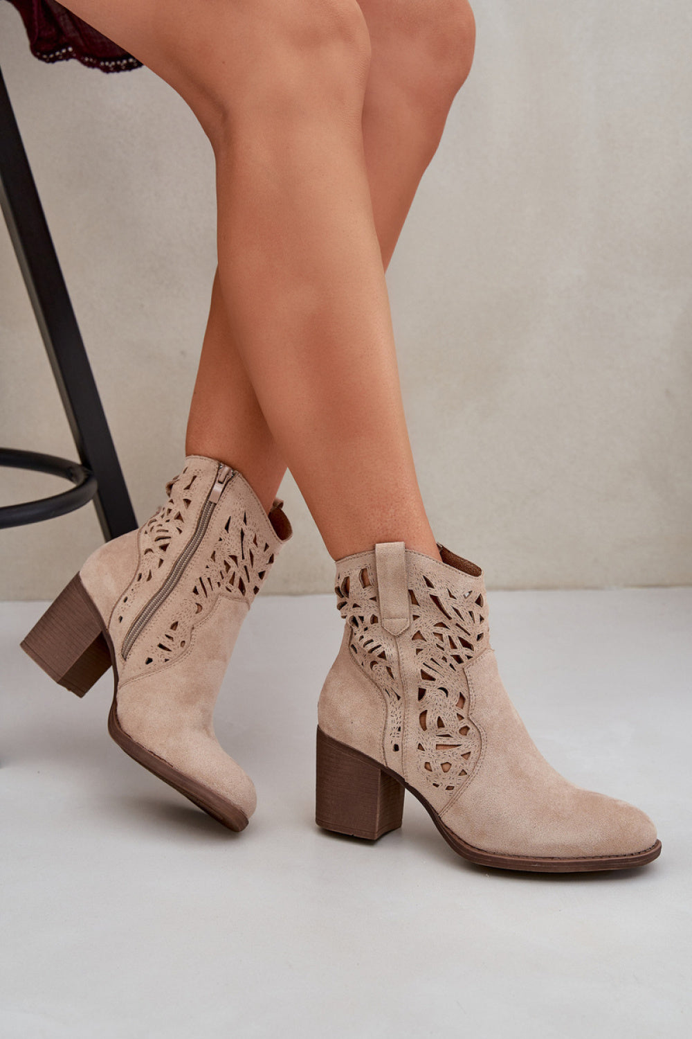Botas tacón modelo 208458 Paso con estilo
