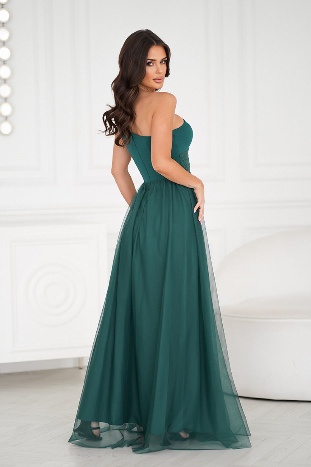 Vestido largo modelo 208533 Bicotono