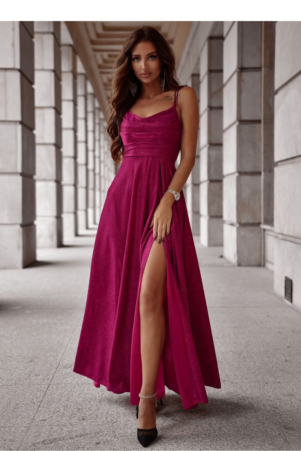 Vestido largo modelo 208845 Contigo