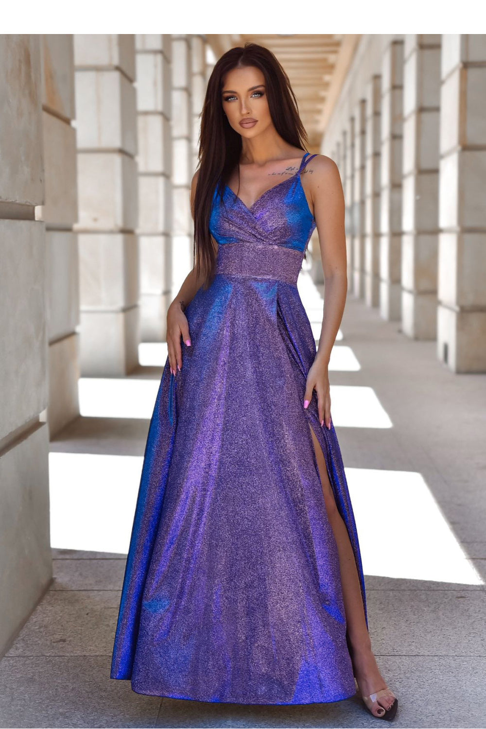 Vestido largo modelo 208897 Contigo