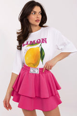 Falda corta modelo 209211 Italia Moda