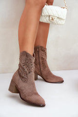 Botas tacón modelo 209415 Paso con estilo