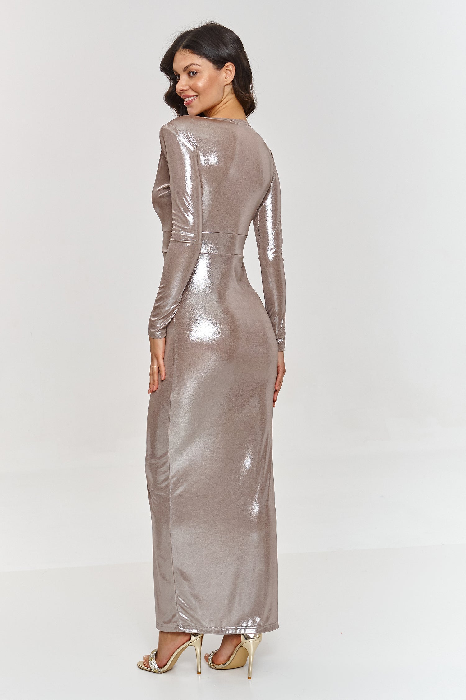 Vestido largo modelo 209578 Makadamia